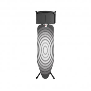 Brabantia Ironing Board 124 X 38 - 25 Mm Leg / Black M / Holder - Titan Oval