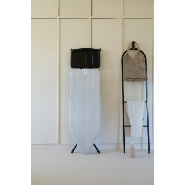 Brabantia Strygebrt C 124 x 45 cm Sort stel - 25mm ben t/dampst. - Denim Grey