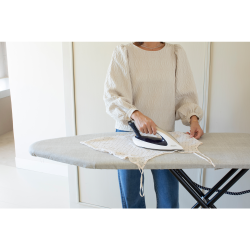 Brabantia Strygebrt C 124 x 45 cm Sort stel - 25mm ben t/dampst. - Denim Grey