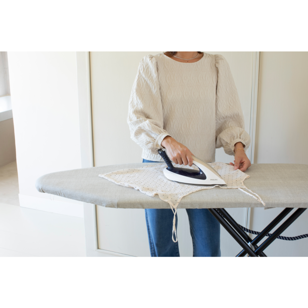 Brabantia Strygebrt C 124 x 45 cm Sort stel - 25mm ben t/dampst. - Denim Grey