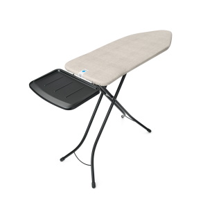 Brabantia Strygebræt C 124 x 45 cm Sort stel - 25mm ben t/dampst. - Denim Grey