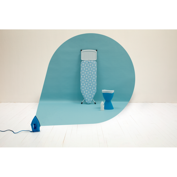 Brabantia Strygebrt 124 x 45 - 25 mm ben/Fresh White t/dampst. - Fresh Breeze