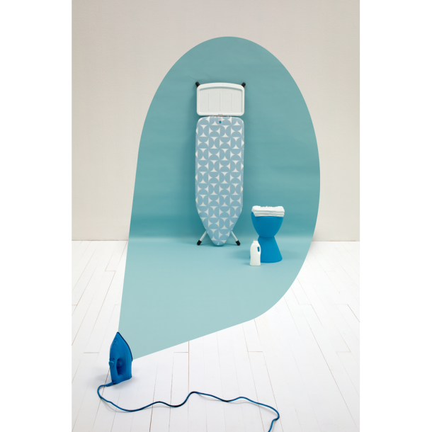 Brabantia Strygebrt 124 x 45 - 25 mm ben/Fresh White t/dampst. - Fresh Breeze