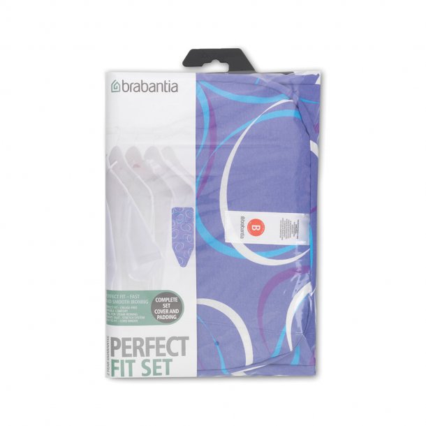 Brabantia Betrk Til Strygebrt B Bomuld 124 X 38 4 Mm Colourful Mixed