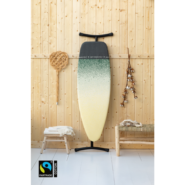 Brabantia Strygebrt D 135 x 45 -sort Stel m/varmezone Fairtrade Bomuld - New Dawn