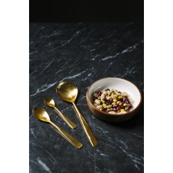 Just Slate Skeer i guld, st m/3 stk