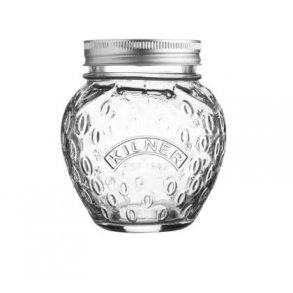Kilner Sylteglas Formet Som Jordbær 0,4 Liter