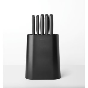 Brabantia Knivblok med 5 knive - M�rk Gr�