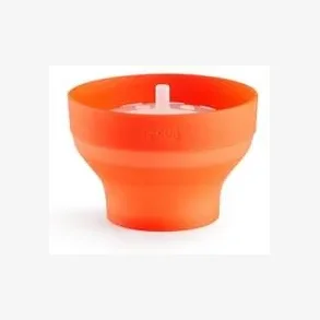 L�ku� Mini  Popcorn Maker Til Mikroovn - R�d