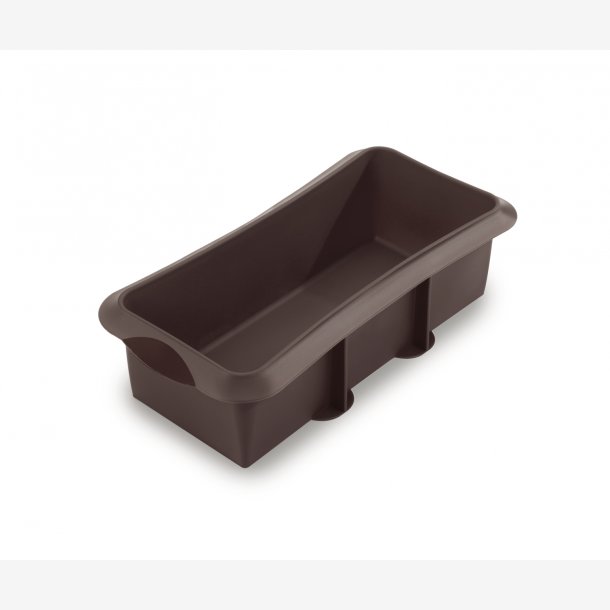 L�ku� Aflang bageform 25cm brun