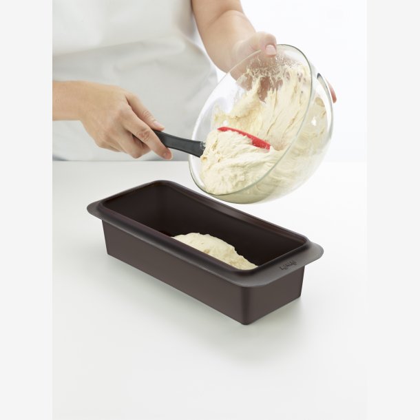 L�ku� Aflang bageform 25cm brun