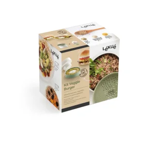 L�ku� Veggie-Burgerkit �17,8 cm, Gr�n