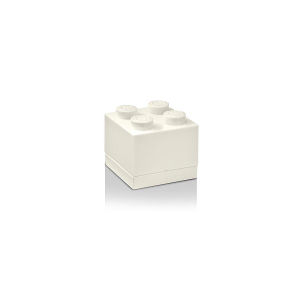 LEGO Mini Opbevaringsboks 4 - Hvid