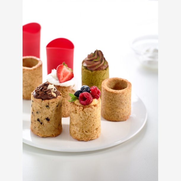L&eacute;ku&eacute; Cookie glas 8 stk