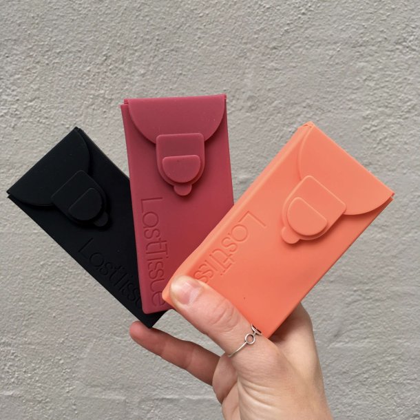 LastTissue - kologiske Genanvendelige Lommetrklder - Redwood Red (6 stk)