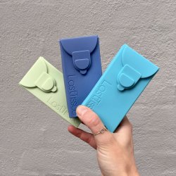 LastTissue - kologiske Genanvendelige Lommetrklder - Racoon Blue (6 stk)