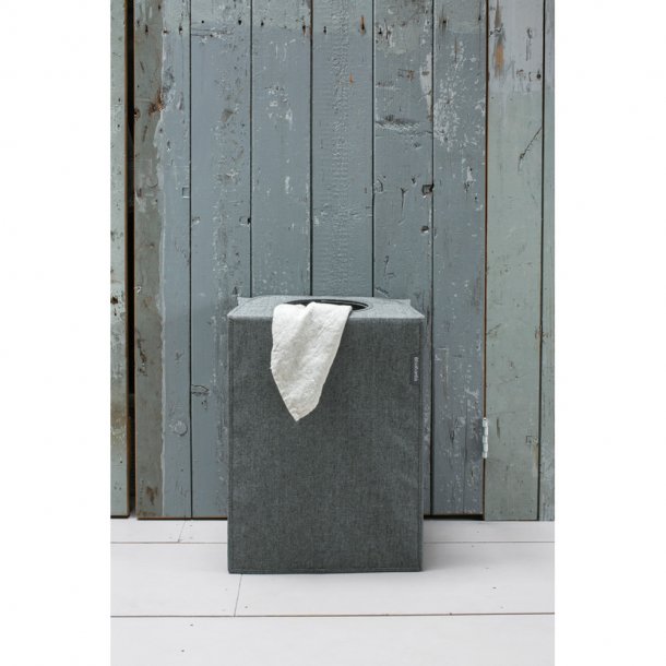 Brabantia Vasketjs taske Rectangular, 55 Liter Pepper Black