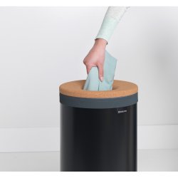 Brabantia Vasketjskurv, 35 Liter, Kork Lg Sort