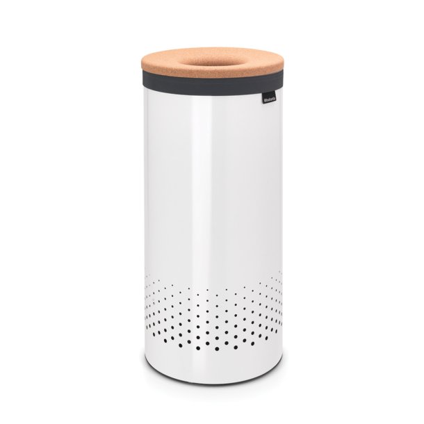 Brabantia Vasket�jskurv, 35 Liter, Kork L�g Hvid