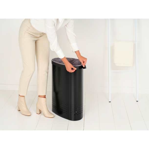 Brabantia Vasket�jskurv 40 Liter Mat Sort - Selector