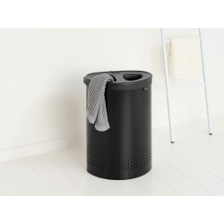 Brabantia Vasketjskurv Selector 55 ltr. Dark grey lg - Matt Black