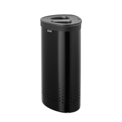 Brabantia Vasket�jskurv Selector 55 ltr. Dark grey l�g - Matt Black