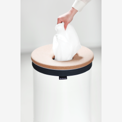 Brabantia Vasket�jskurv 60 Liter Hvid / Kork - 104404