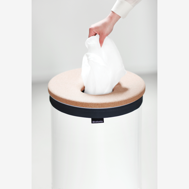 Brabantia Vasket�jskurv 60 Liter Hvid / Kork - 104404