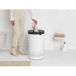 Brabantia Vasketjskurv 60 Liter Hvid