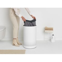 Brabantia Vasketjskurv 60 Liter Hvid