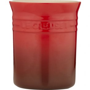 Le Creuset Bestik- og redskabskrukke 1,1 L/15 cm Rød