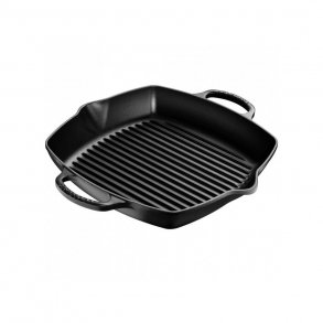 Le Creuset Dyb kvadratisk grillplade 30 X 30 cm Matte Black 