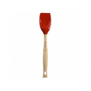 Le Creuset Grydeske m/træskaft 32 cm Cerise