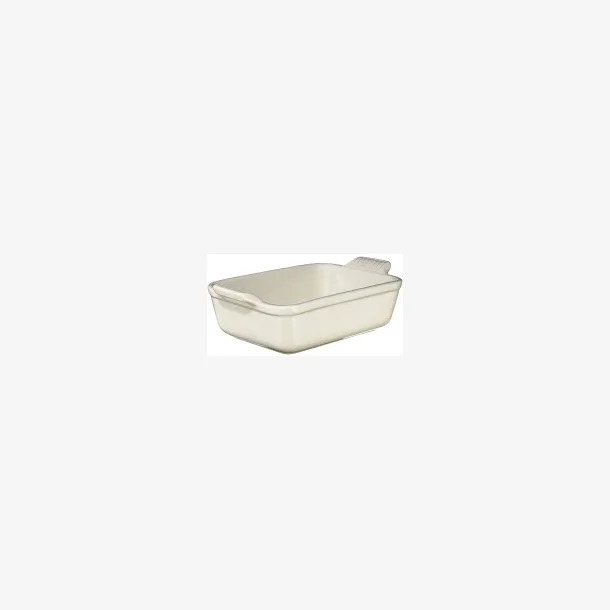 Le Creuset Heritage rektangul�rt fad L:24/19 x B:15,5cm Creme