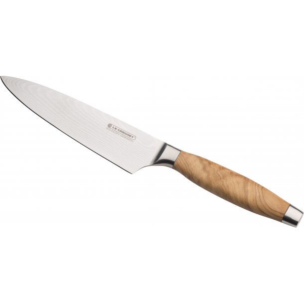 Le Creuset Kokkekniv Med oliventrsskaft 20 cm Olive wood 