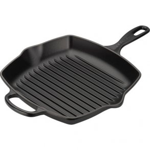 Le Creuset Kvadratisk grillpande 26 cm Matte Black 
