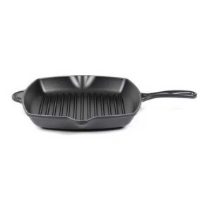 Le Creuset Kvadratisk Grillpande 20 cm Sort