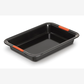 Le Creuset Bradepande rektangul�r 33 X 23 cm Black