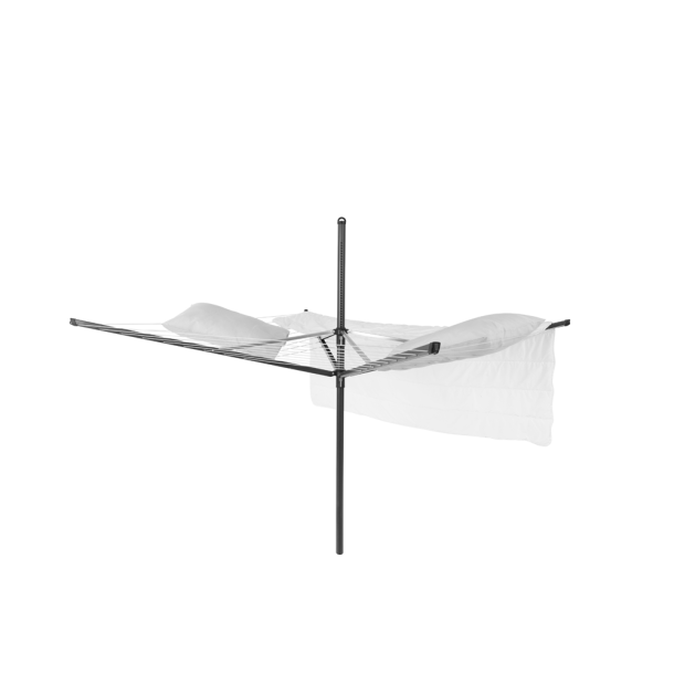 Brabantia Lift-o-matic Trrestativ Med Jordspyd, Tjklemmepose, mm. - 50 Meter Trreplads