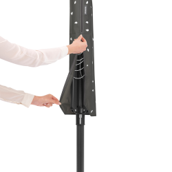 Brabantia Lift-o-matic Trrestativ Med Jordspyd, Tjklemmepose, mm. - 50 Meter Trreplads