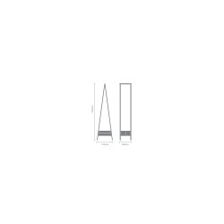 Brabantia Linn Garderobe Stativ Kompakt - White