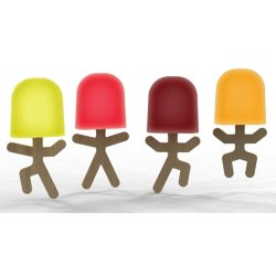 LollyPop Men 4 Stk. Frys selv Is