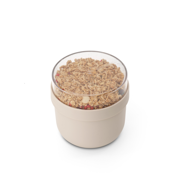 Brabantia Make &amp; Take Morgenmadssk�l, 0,5L - Soft Beige