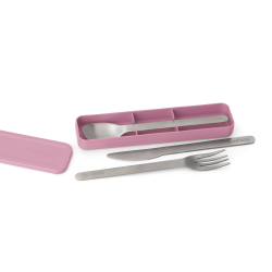 Brabantia Make &amp; Take Bestiks�t med 3 dele - Lilac Pink