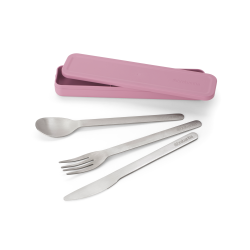Brabantia Make &amp; Take Bestiks�t med 3 dele - Lilac Pink