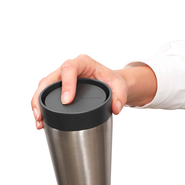 Brabantia Make &amp; Take Isoleret kop, Lille, 0.2L - Dark Grey