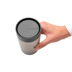 Brabantia Make &amp; Take Isoleret kop, Lille, 0.2L - Dark Grey