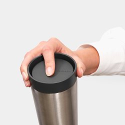 Brabantia Make &amp; Take Isoleret kop, 0,36 L - Dark Grey