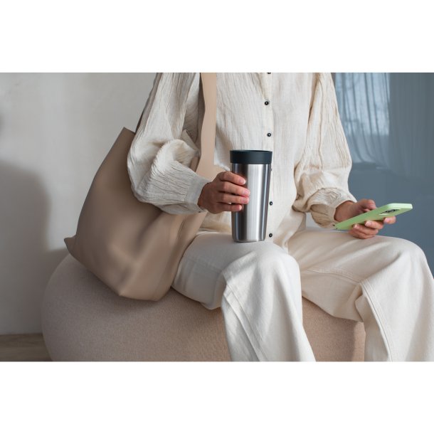 Brabantia Make &amp; Take Isoleret kop, 0,36 L - Dark Grey