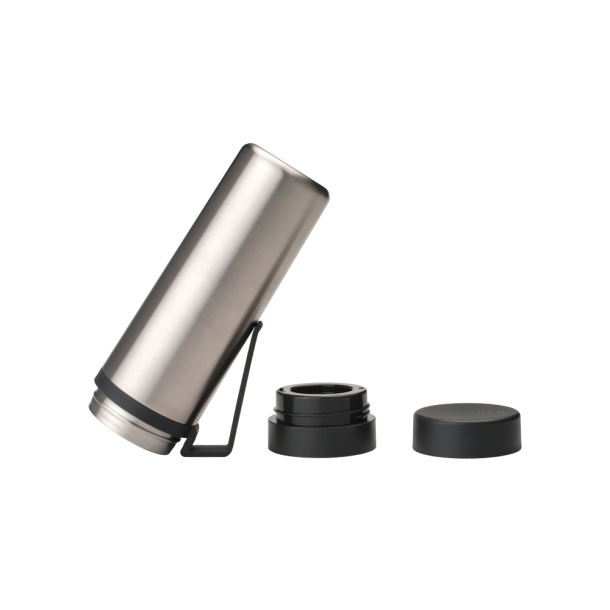 Brabantia Make &amp; Take Isoleret flaske, 0.5L - Dark Grey